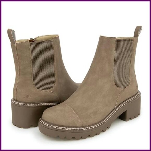 Water Resistant Ankle Boots with All Terrain Traction - Women's Size 6-11 - Picture 6 of 8